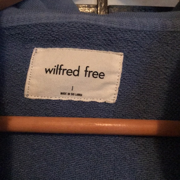 Wilfred Free FREE Terry Fleece zip up hoodie size 1 - Picture 3 of 8